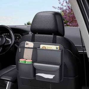 Multifunction Small Objects Car Seat Organizer Car Storage Organizer Car Seat Side Organizer Car Seat Back Protectors Premium Pu Car Storage Bag Car Accessories