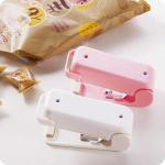 Portable Mini Sealer Home Heat Bag Plastic Food Snacks Bag Sealing Machine Food Packaging Kitchen Storage Bag Clips