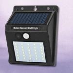 Sensor Solar Led Wall Light (20 Led)