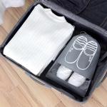 Shoe Storage Bag Dust-proof Waterproof Transparent Non Woven Fabric Shoe Tote Drawstring Packaging Organizer