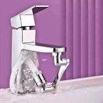 1080°rotatable Faucet Aerator Bathroom Washbasin Tap Splash Filter Kitchen Faucet Extend Faucet Water Saving Bubbler Nozzle