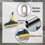 2 In 1 Floor Cleaning Brush Bathroom Tile Windows Floor Cleaning Brush With 120° Rotatable Head – Multipurpose Bathroom Floor Cleaning Brush – Floor Brush Scrubber