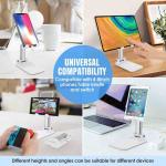 Adjustable Folding Mobile Tablet Stand Mobile Holder (Random Color)