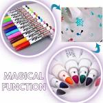 Magical Water Painting Pen, 12 Colors Magic Floating Ink Pen With Spoon, Painting Floating Marker Pens For Kids