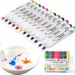 Magical Water Painting Pen, 12 Colors Magic Floating Ink Pen With Spoon, Painting Floating Marker Pens For Kids