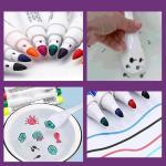 Magical Water Painting Pen, 12 Colors Magic Floating Ink Pen With Spoon, Painting Floating Marker Pens For Kids