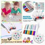 Magical Water Painting Pen, 12 Colors Magic Floating Ink Pen With Spoon, Painting Floating Marker Pens For Kids