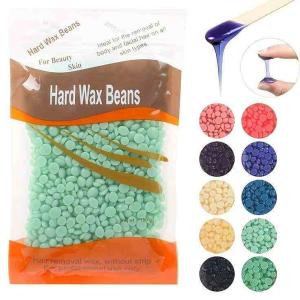 Hair Removing Hard Beans Wax Strip-less