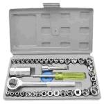 40pcs Aiwa Socket Wrench Tool Kit & Screwdriver And Socket Set