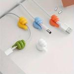 10 Pcs Wall Decoration Hook Creative Silicone Thumb Key Hanger Hooks