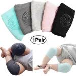 Baby Crawling Anti-slip Knee Pad (random Colors)