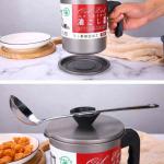 1.4 Litre Stainless Steel Oil Pot Strainer