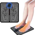 Ems Foot Massager Mat Electric Usb Charging Smart Display Tens Acupuncture Feet Cushion Blood Circulation Pad Health Care Home