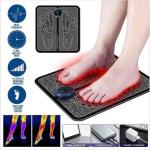 Ems Foot Massager Mat Electric Usb Charging Smart Display Tens Acupuncture Feet Cushion Blood Circulation Pad Health Care Home