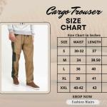 outdoor 5 Pockets Ripstop Cotton Cargo Trousers For Mens- Durable Adventure Wear