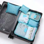 6 Piece Travel Packing Organizer Bag Set – Keep Your Essentials Neat And Tidy (random Color)