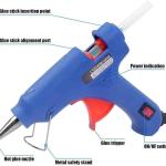 Small Size Glue Gun Hot Melt Silicone Glue Gun Rod Sticks Bond Arts Crafts (random Color)