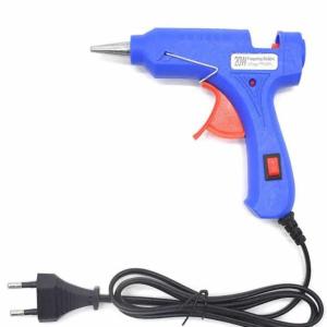 Small Size Glue Gun Hot Melt Silicone Glue Gun Rod Sticks Bond Arts Crafts (random Color)