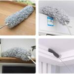 Extendable Telescope Microfiber Duster Long Handle For Cleaning Dust, Dirt And Stains