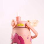 1200ml Stainless Steel Kids Printed Colours Character Water Bottle (mix/random Colour)