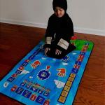 Educational Prayer Mat In 7 Different Languages With 36 Active Touch Sensitive Keys( Cell Operate)