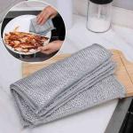 Dish Washing Cleaning Cloth | Wire Dish Washing Rugs For Wet And Dry, Metal Wire Dish Towels For Kitchen, Dishes