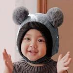 Kids Wool Caps – Double-Layer Warm & Soft Winter Caps