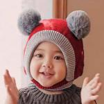 Kids Wool Caps – Double-Layer Warm & Soft Winter Caps