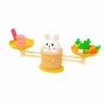 Rabbit Carrot Math Balance Toy Set,educational Tool Preschool Shape Matching Toys Carrot Counting Game