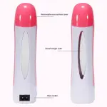 3 In 1 Depilatory Hair Removal Roll Wax Heater Facial Body Hair Remover Epilator Wax Heating Machine With Waxing Strips Paper (random Flavours)