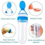 Baby Spoon Feeder Silicone Bottle Feeding