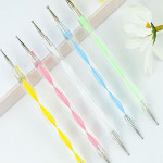 5pcs Dotting Pen Tool Nail Art Dot Doting Tool Set Manicure Painting Kit Design