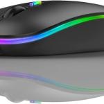 Hp W10 Wireless Rgb Bluetooth, Wireless, Rechargeable Slim Mouse