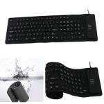 Flexiable Keyboard / Foldable Keyboard With Number Pad Is Made Of High-intensity (random Color)