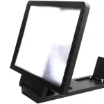 8 Inch 3d Mobile Phone Screen Magnifier Hd Video Amplifier Stand Bracket With Movie Game Magnifying Folding Phone Desk Holder(random color)