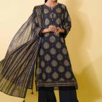 Nisha By Nishaat Lawn | Unstitched Collection 3 Pieces Casual Wear| Summer 24