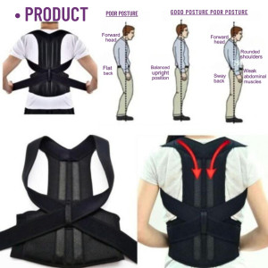 Back Posturm Spine Support Belt Adjustable Adult Corset Posture Correction Belt Body Health Care. (made In China)