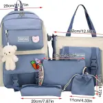 4-piece School Bag Set: Stylish & Practical New Arrival 2024