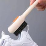 Multi-purpose Shoe Brush Soft Bristle Automatic Liquid Long Handle Cleaning Brush Clothes Board Brush Household Cleaning Tools(random Color)