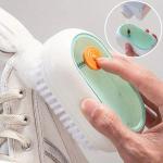 Multi-purpose Shoe Brush Soft Bristle Automatic Liquid Long Handle Cleaning Brush Clothes Board Brush Household Cleaning Tools(random Color)