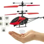 Rechargeable Flying Hand Sensor Control Helicopter | Sensing Flight With Lights, Remote-controlled Aircraft, Withstanding Impact And Playing