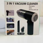 As 228 – 3 In 1 Portable Vacuum Cleaner, Vacuum For Car – Vacuum For Home – Duster