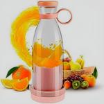 Mini Portable Blender Electric Fruit Juicer Mixers 420 Ml (random Color)