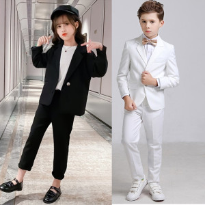 2 Pcs New Formal Coat Pant For Boys And Girls