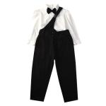 Girls Jumpsuits Single Strap With Straight Trousers