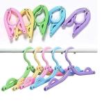 3 Pc Foldable Traveling Hanger (random color)