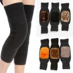 1 Pair Knee Warmer Woolen Knee Cap For Men And Women (random Design)