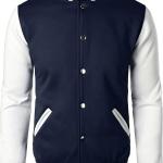 Men’s Wool Blend Varsity Baseball Letterman Jacket