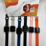 X90 Ultra 49mm Smart Watch With Earbuds Earphone Fashion Band Smartwatch (random Colour)