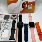 X90 Ultra 49mm Smart Watch With Earbuds Earphone Fashion Band Smartwatch (random Colour)